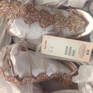 H&M Giambattista Valli heart shoes